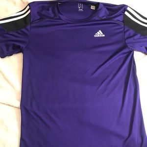 Adidas purple shirt